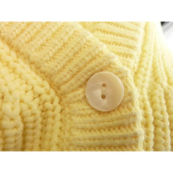 NWT Madewell Cutaway Sweater Vest in Yellow Size S - Picture 6 of 7